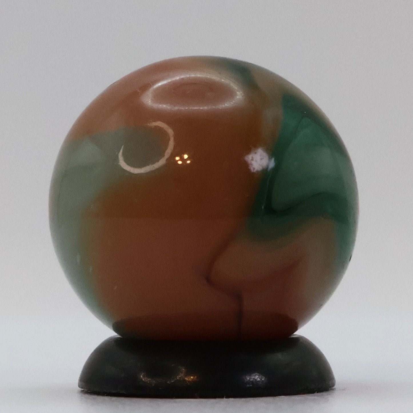5/8" Heaton Agate Sweet Potato Marble NM++