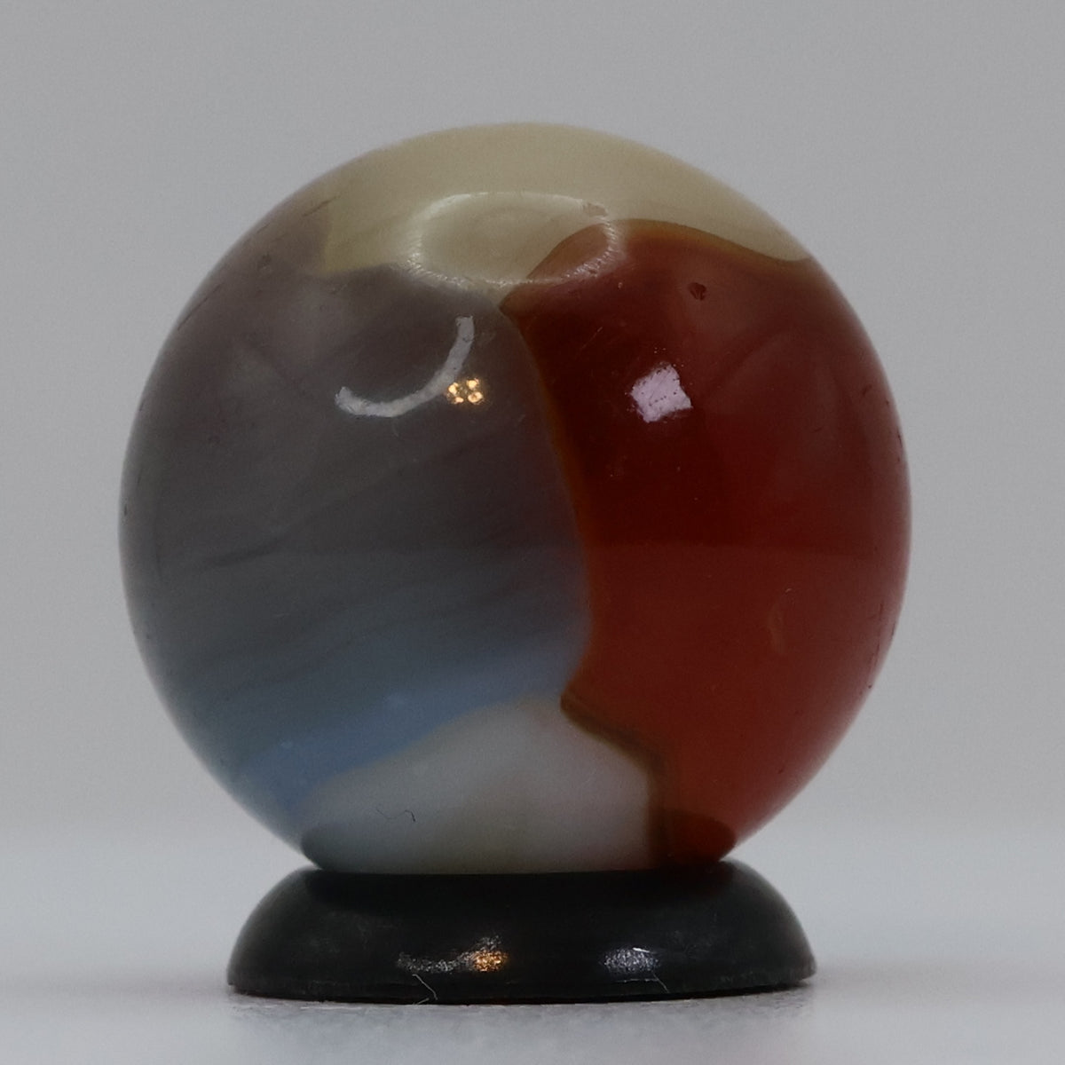11/16" Vitro Agate Buttermilk Variant? Marble TRI-LITE NM