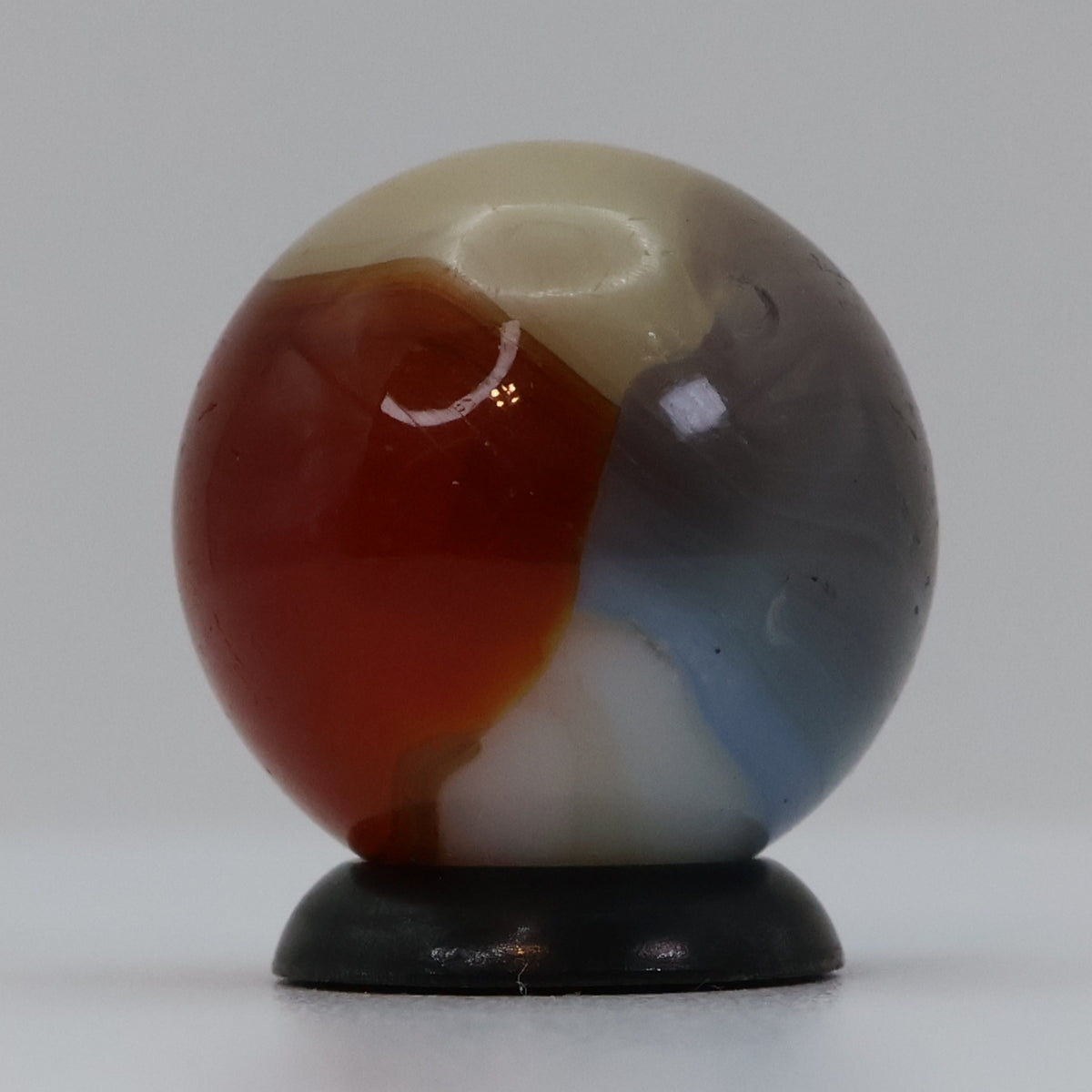11/16" Vitro Agate Buttermilk Variant? Marble TRI-LITE NM