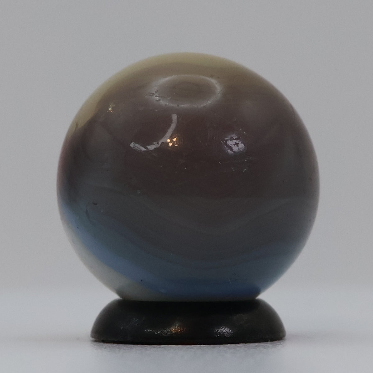 11/16" Vitro Agate Buttermilk Variant? Marble TRI-LITE NM