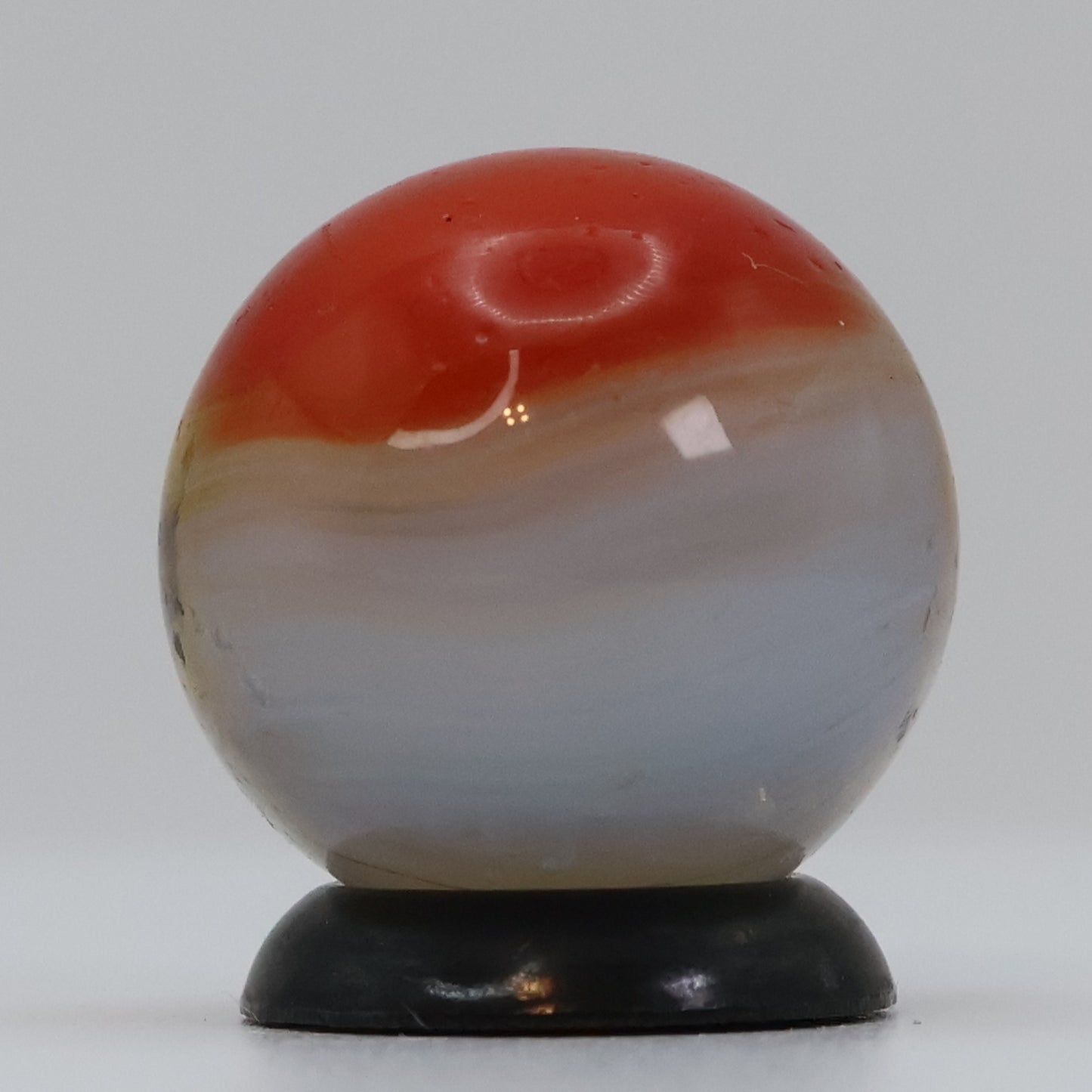 5/8" Vitro Agate Tri-Color Clear Based Marble NM+