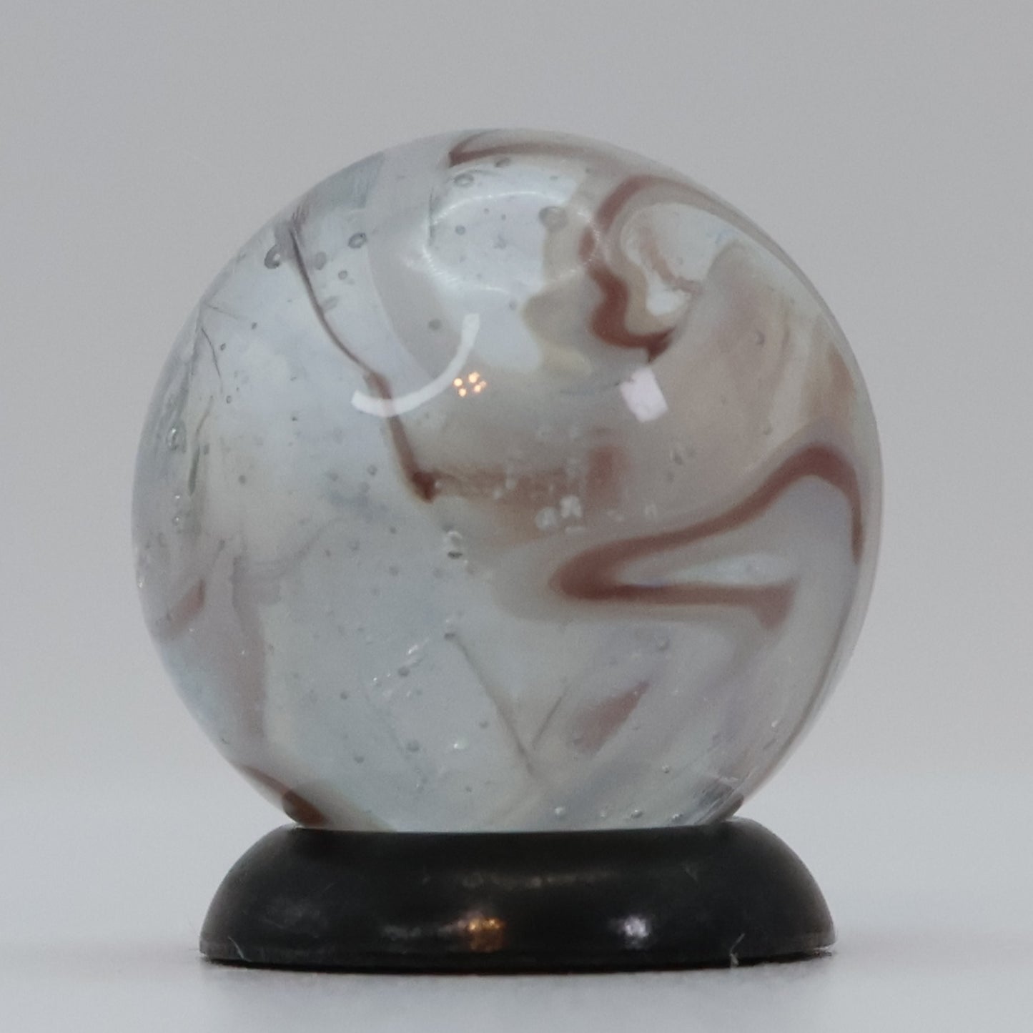 5/8" Wire pull? Purple & white Marble M
