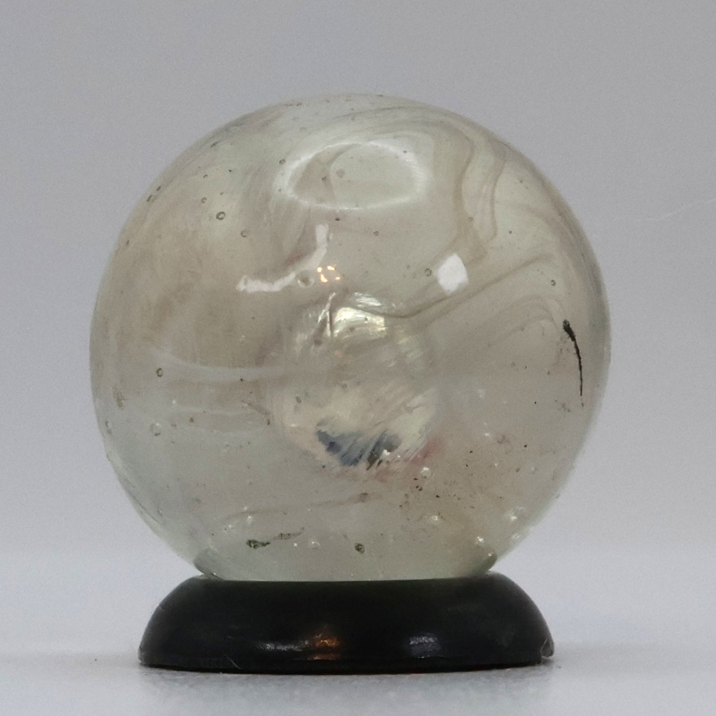 5/8" Veiligglas, purple wire pull marble, NM+