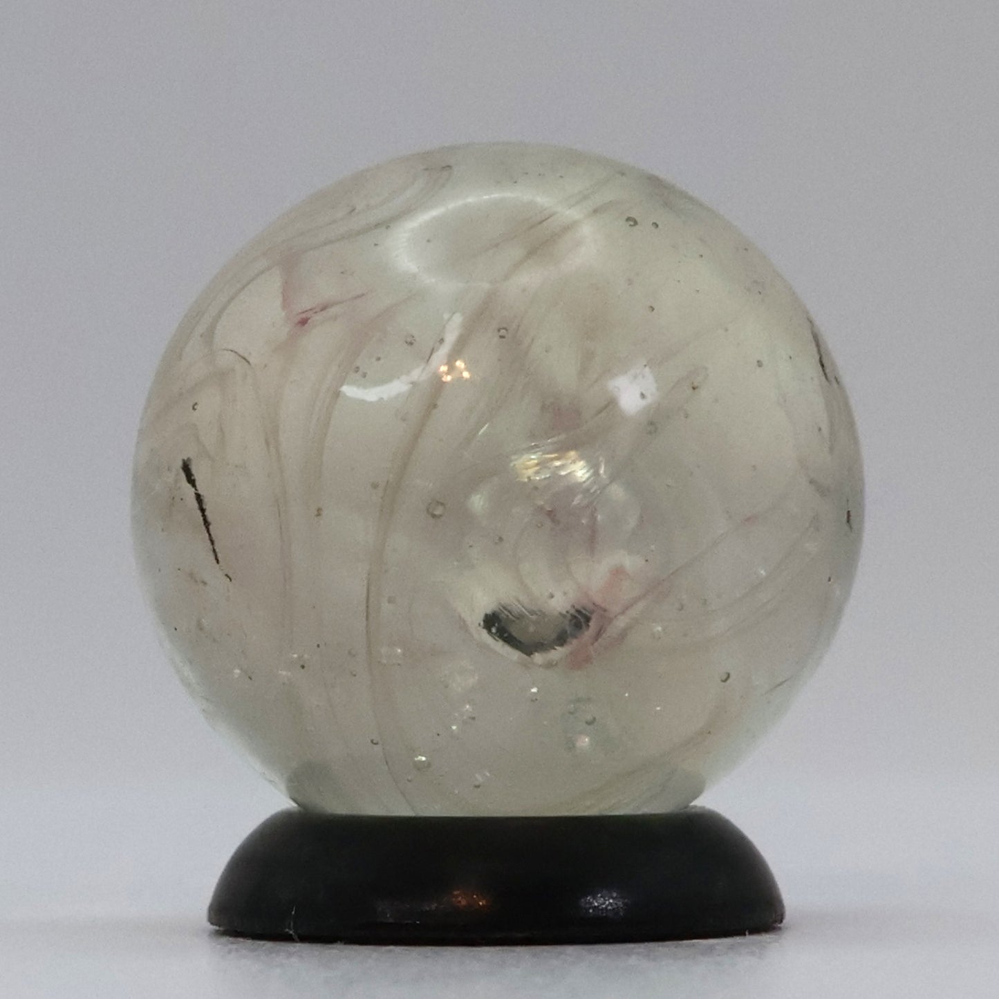 5/8" Veiligglas, purple wire pull marble, NM+