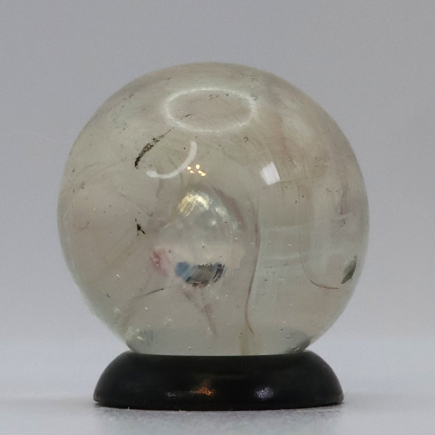 5/8" Veiligglas, purple wire pull marble, NM+