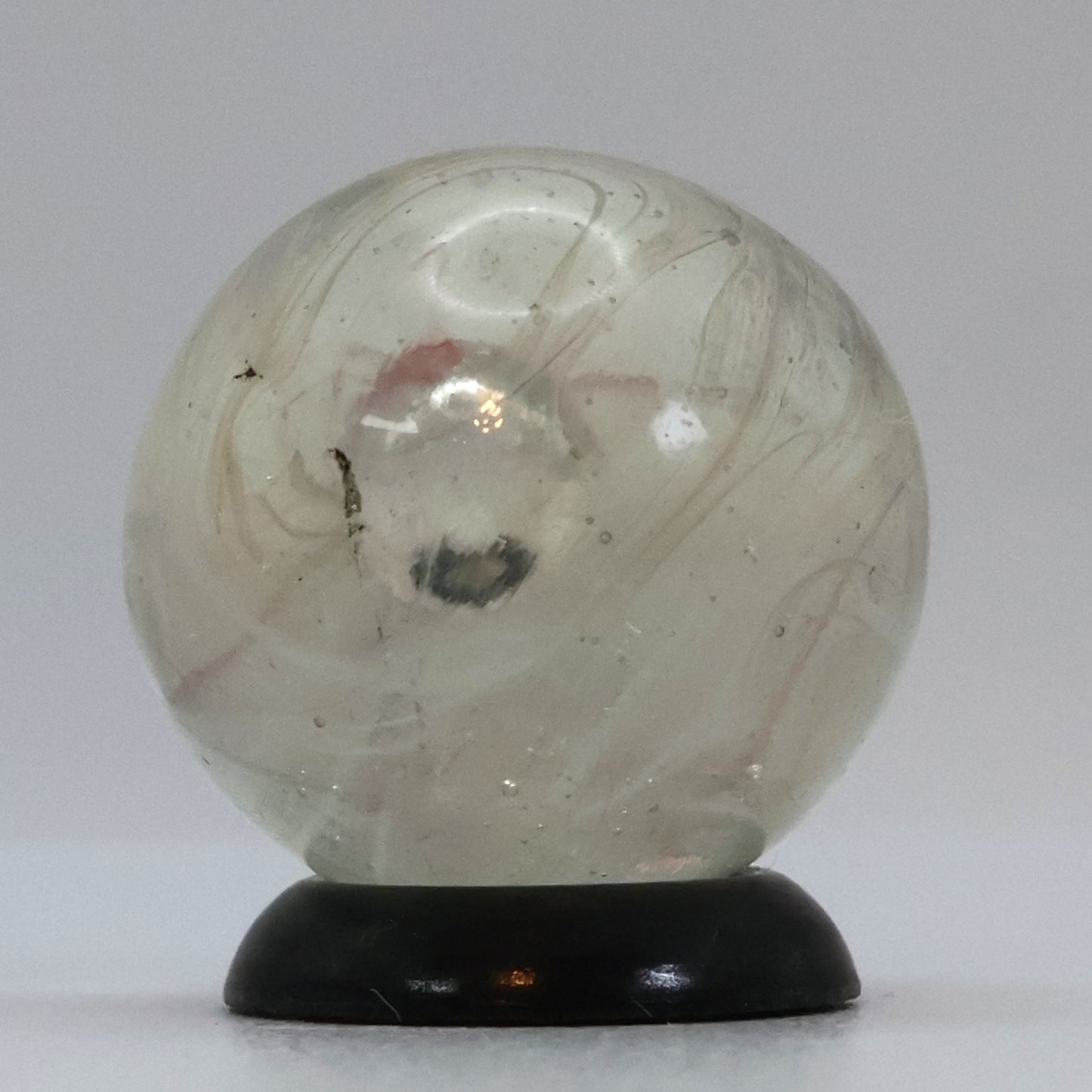 5/8" Veiligglas, purple wire pull marble, NM+