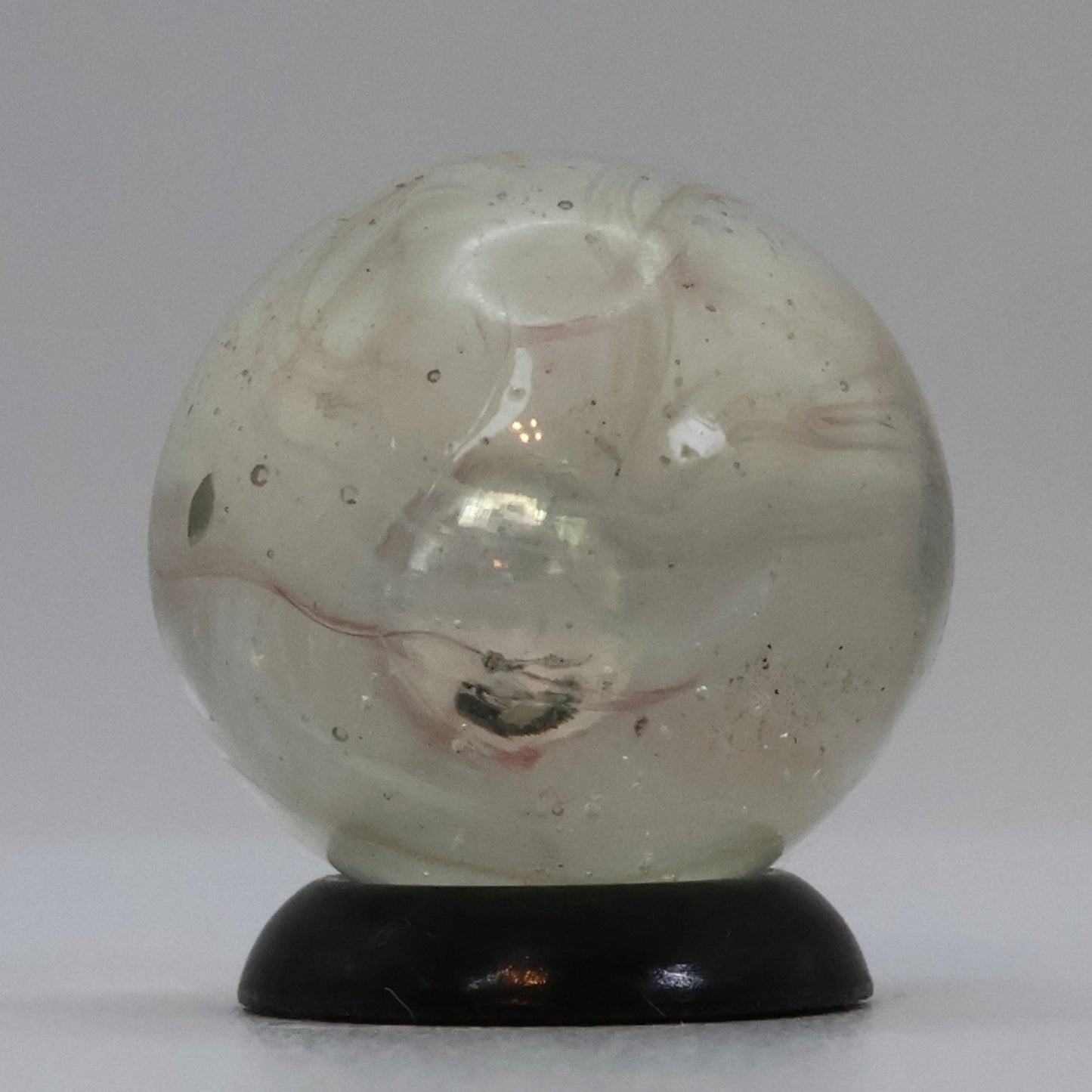 5/8" Veiligglas, purple wire pull marble, NM+