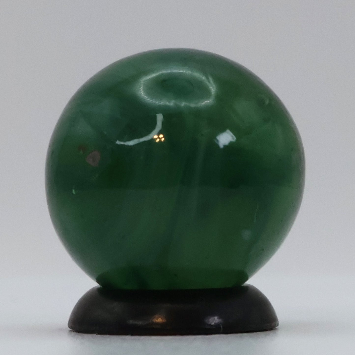 Gorgeous Green Uranium Wire Pull Marble NM+