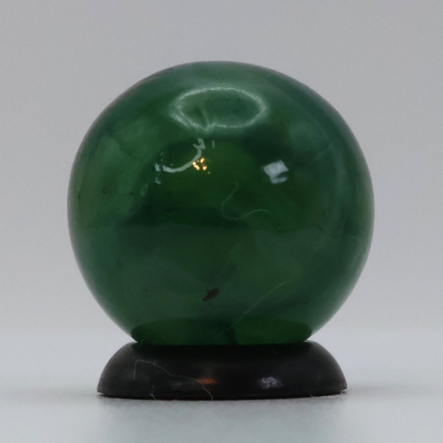 Gorgeous Green Uranium Wire Pull Marble NM+