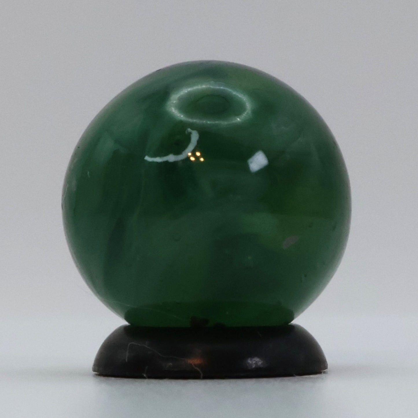 Gorgeous Green Uranium Wire Pull Marble NM+