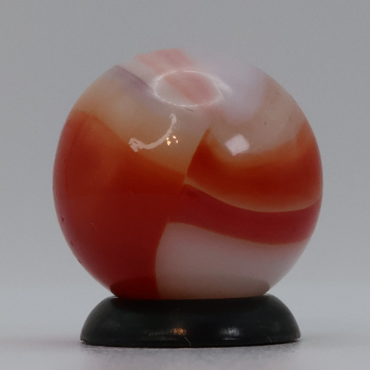 5/8" Peltier Rainbo Red & White MINT