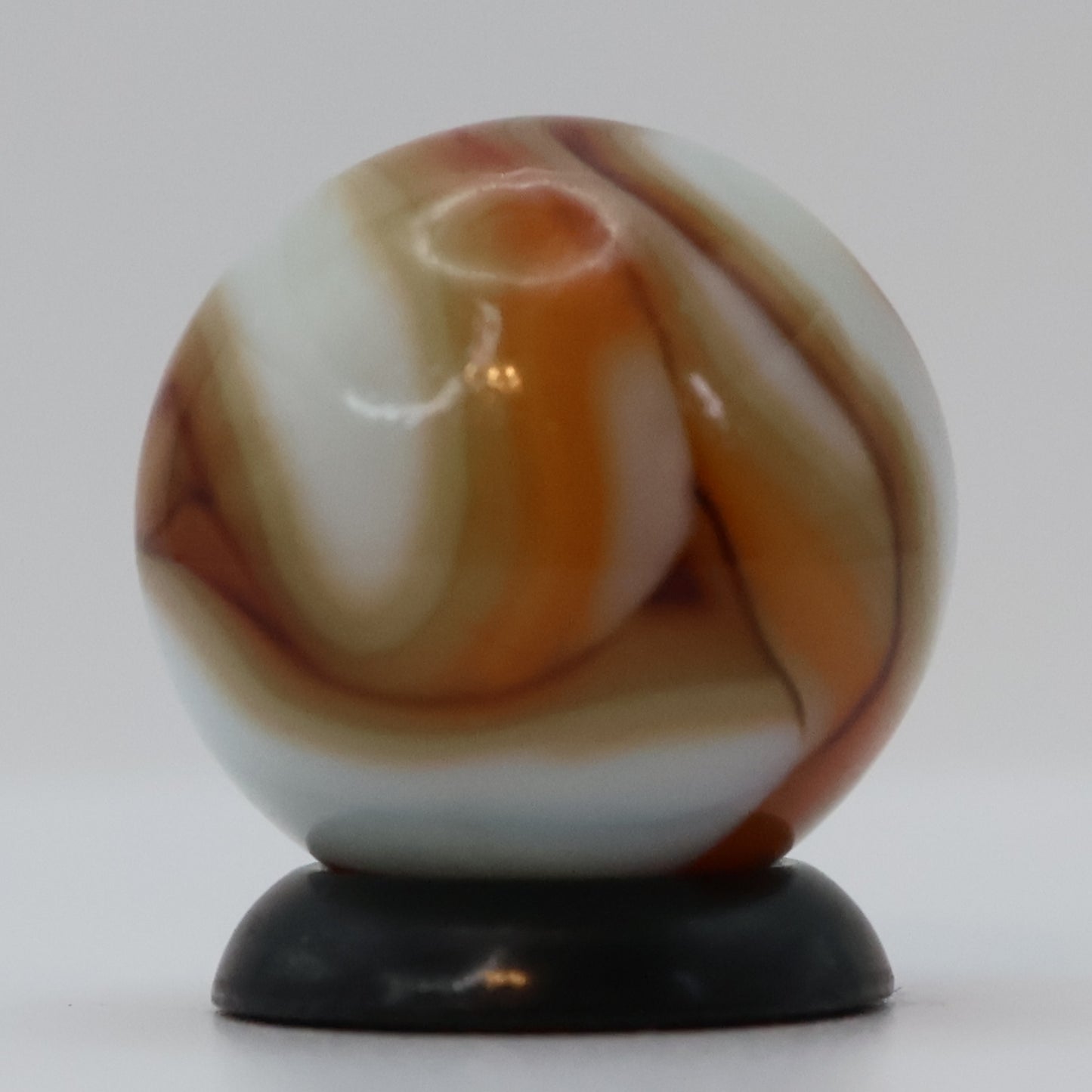 5/8" Gorgeous Peach colored Swirl Marble NM