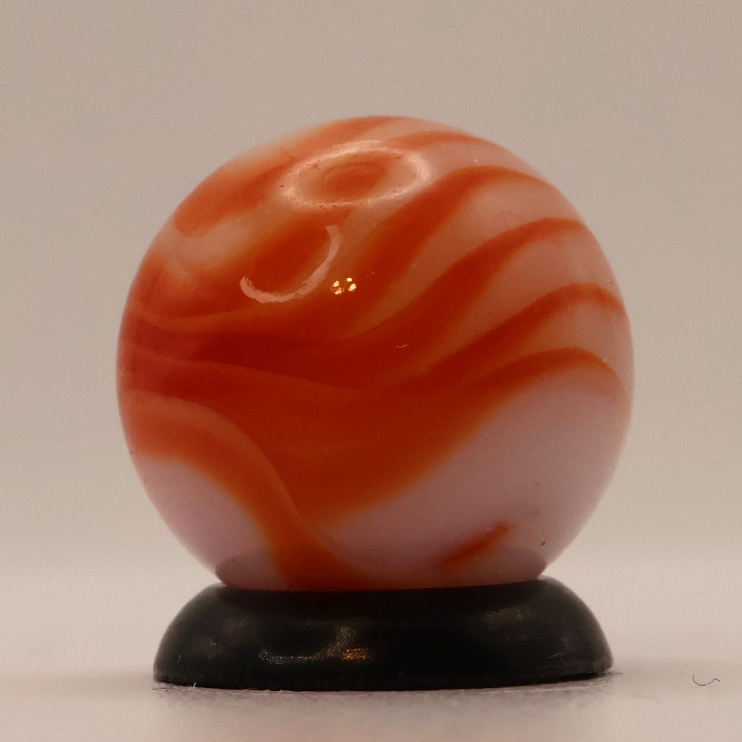 9/16 Alley Agate Orange Flame Marble NM+