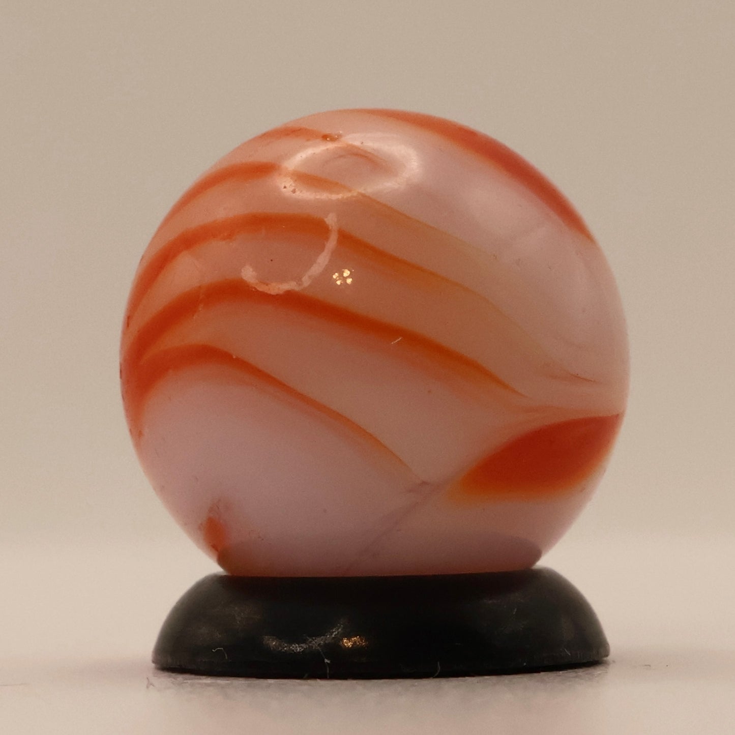 9/16 Alley Agate Orange Flame Marble NM+