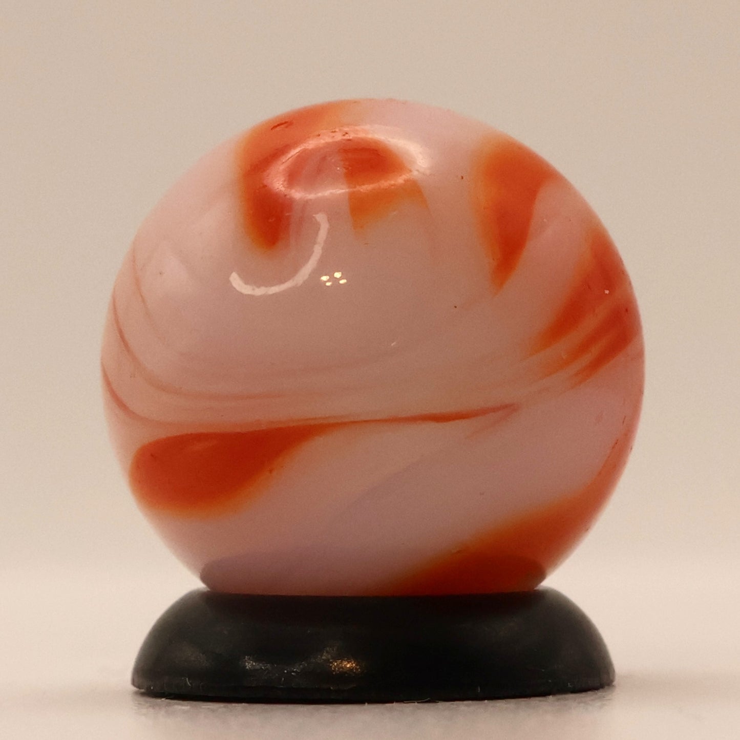 9/16 Alley Agate Orange Flame Marble NM+