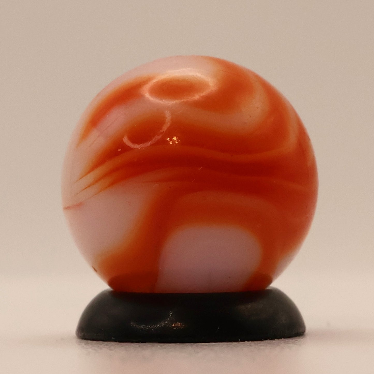 9/16 Alley Agate Orange Flame Marble NM+