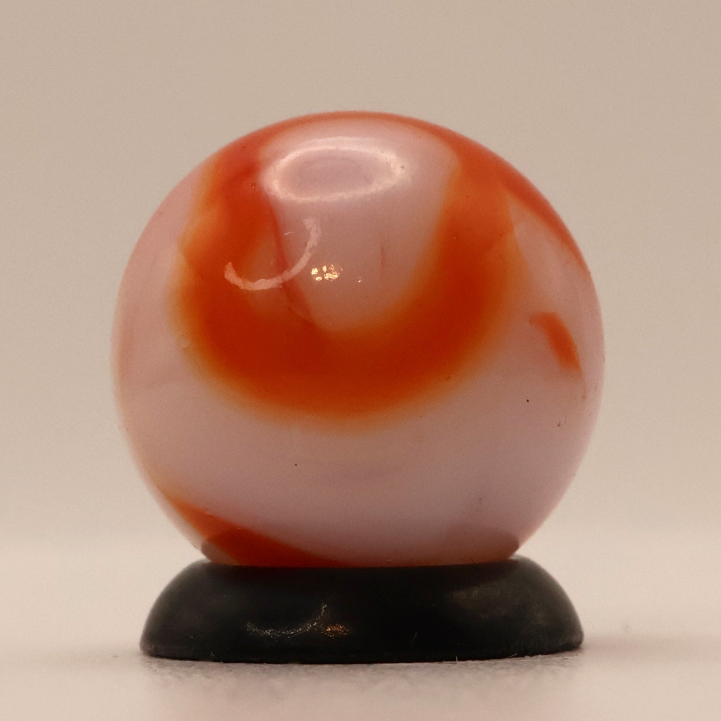 9/16 Alley Agate Orange Flame Marble NM+