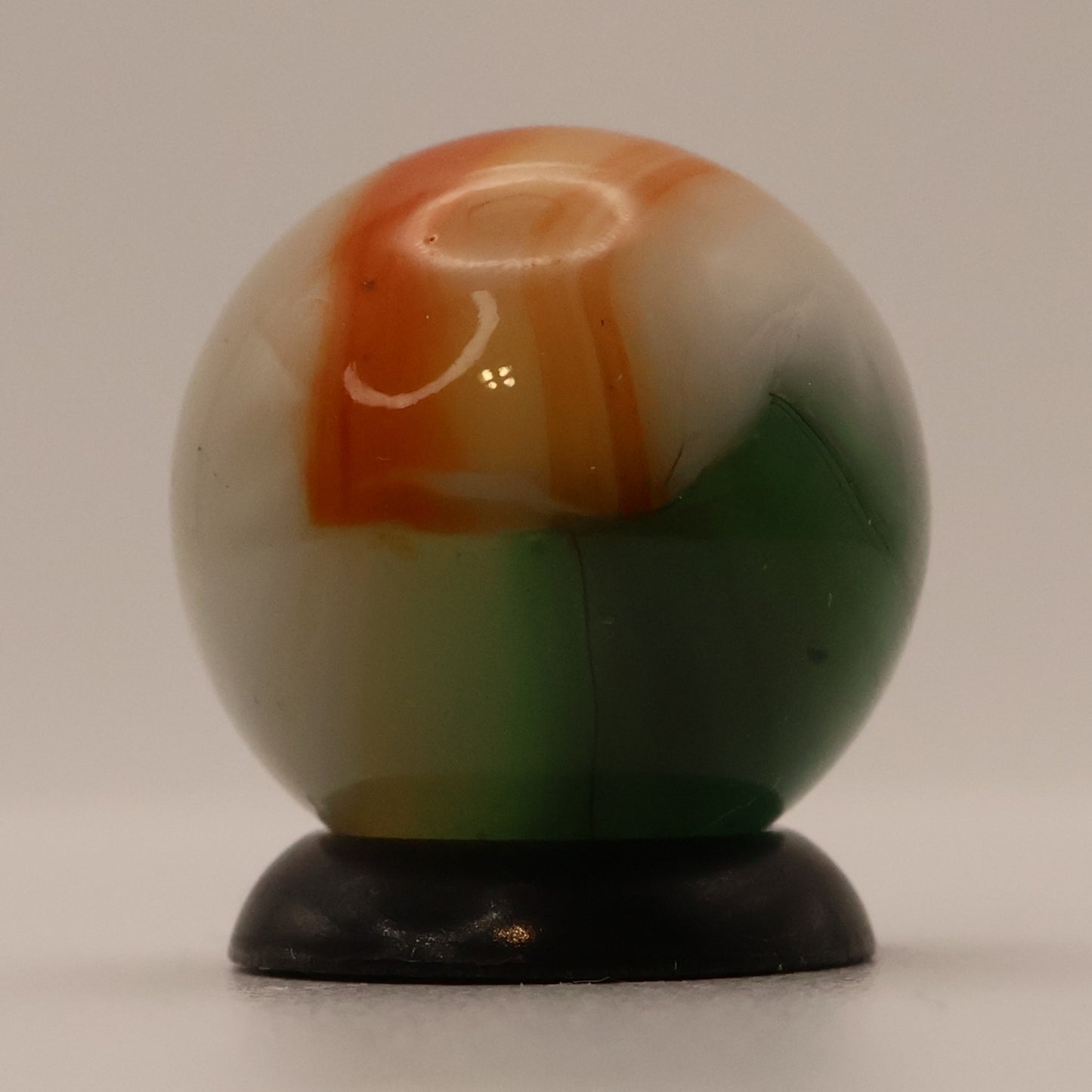 5/8" Vitro Agate Aquamarine Helmet Marble NM+