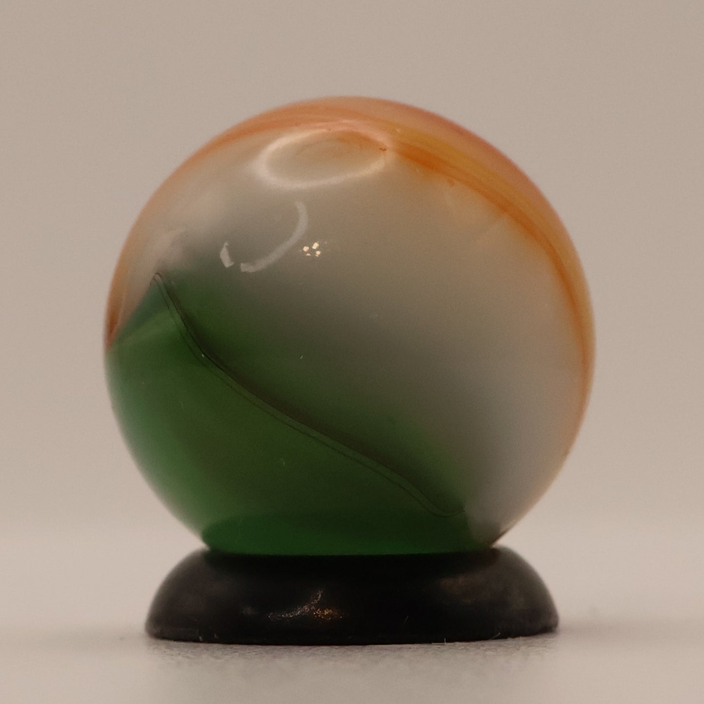 5/8" Vitro Agate Aquamarine Helmet Marble NM+