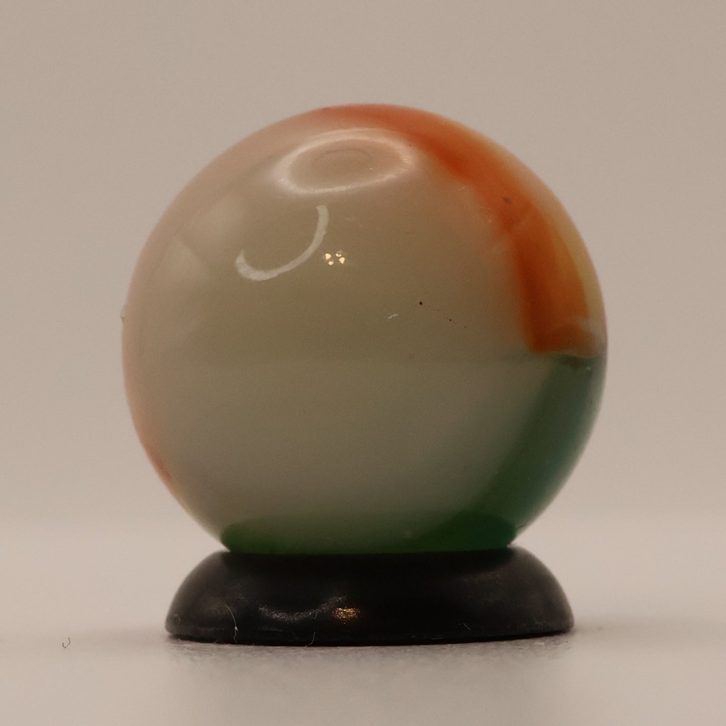 5/8" Vitro Agate Aquamarine Helmet Marble NM+