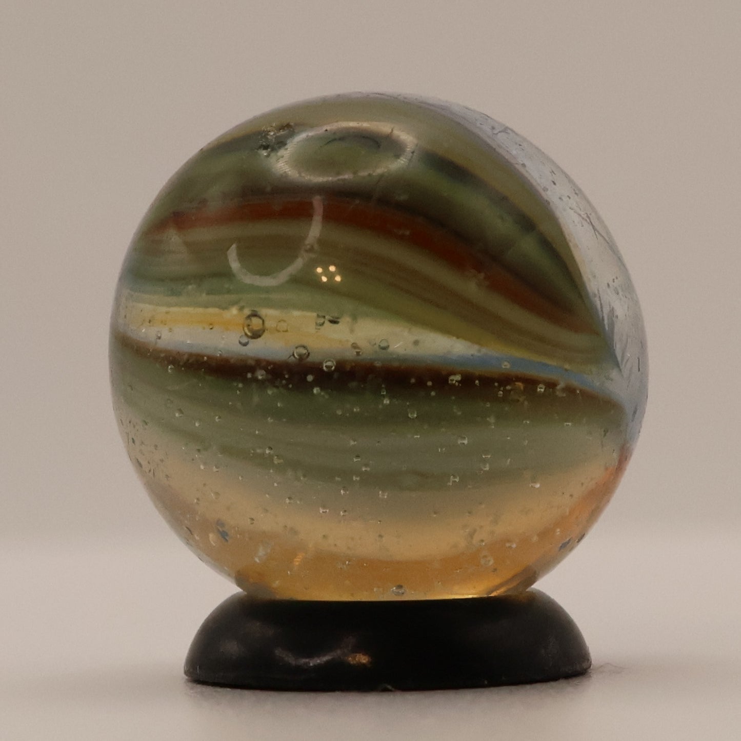 11/16" Akro Agate SPARKLER marble NM