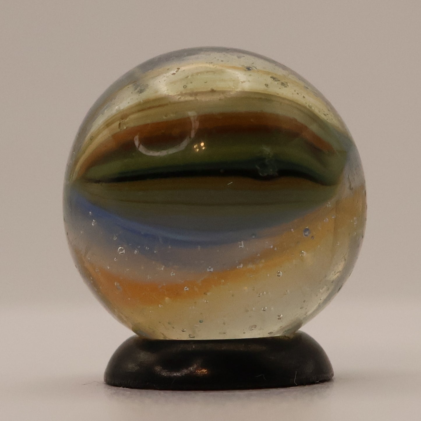 11/16" Akro Agate SPARKLER marble NM