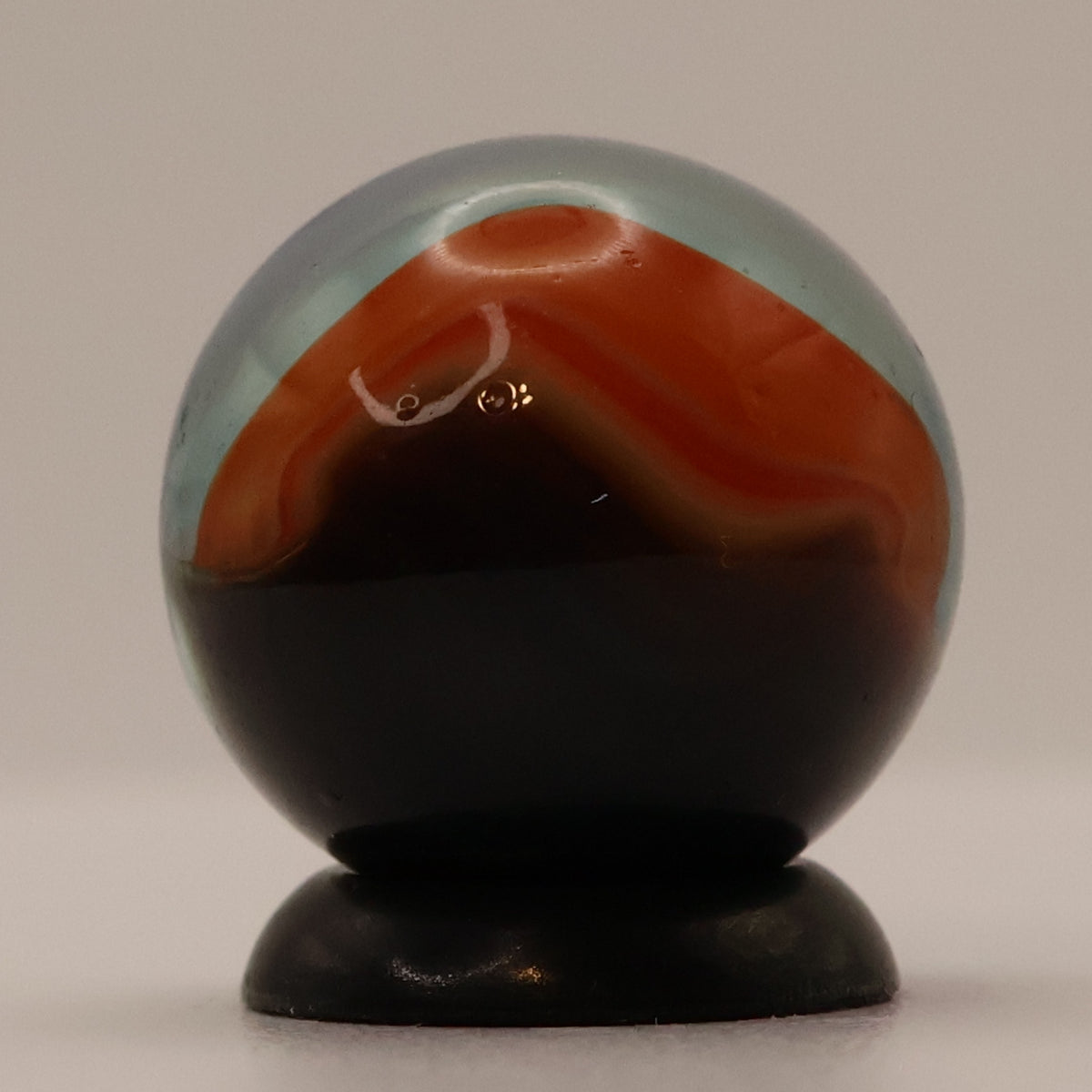 5/8" Great Looking Translucent Patch Marble Akro? Vitro? NM+