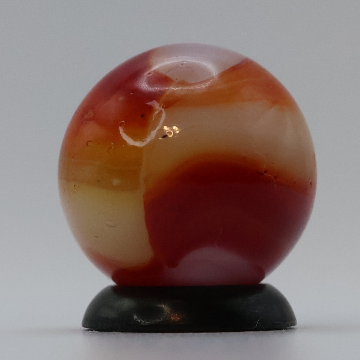 5/8" Peltier Rainbo Marble NM++ Red