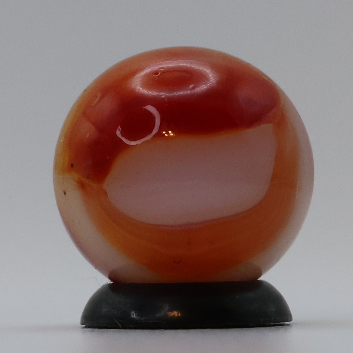5/8" Peltier Rainbo Marble NM++ Red