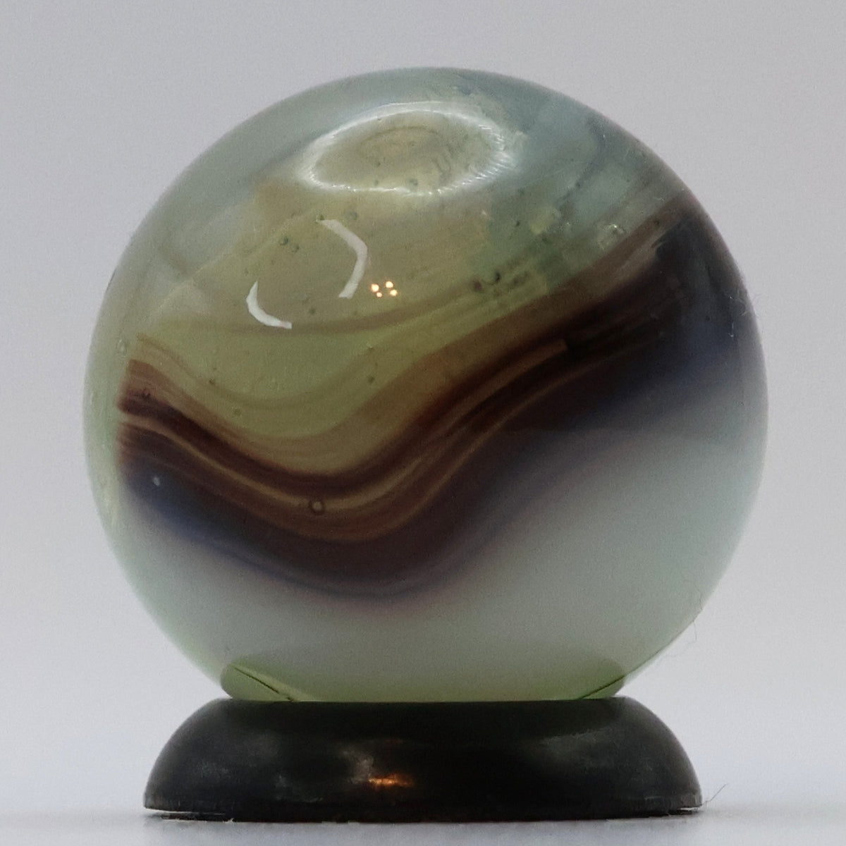 5/8" Vitro Agate Tri-Lite Marble UV MINT