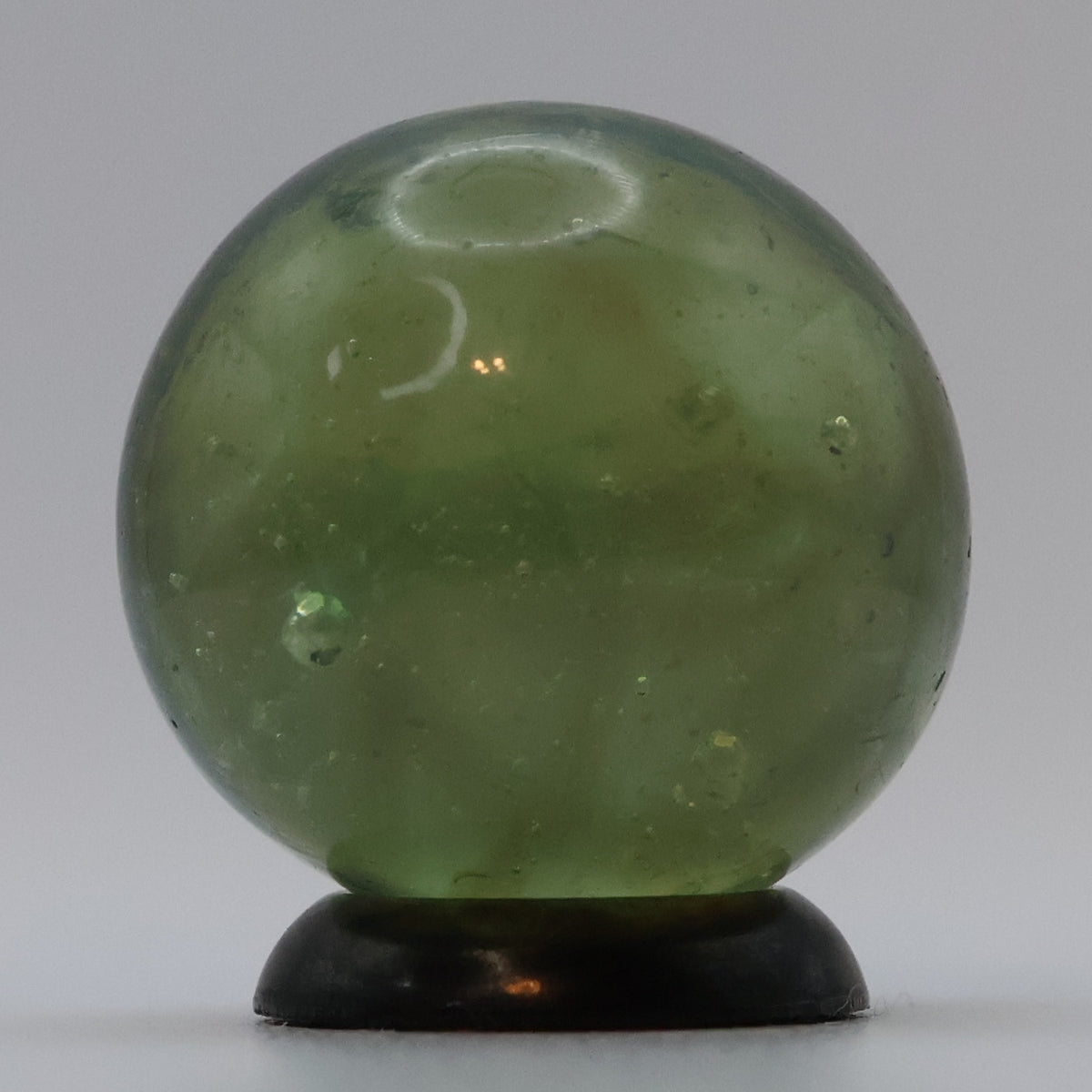 11/16" Translucent Swirl Marble URANIUM NM