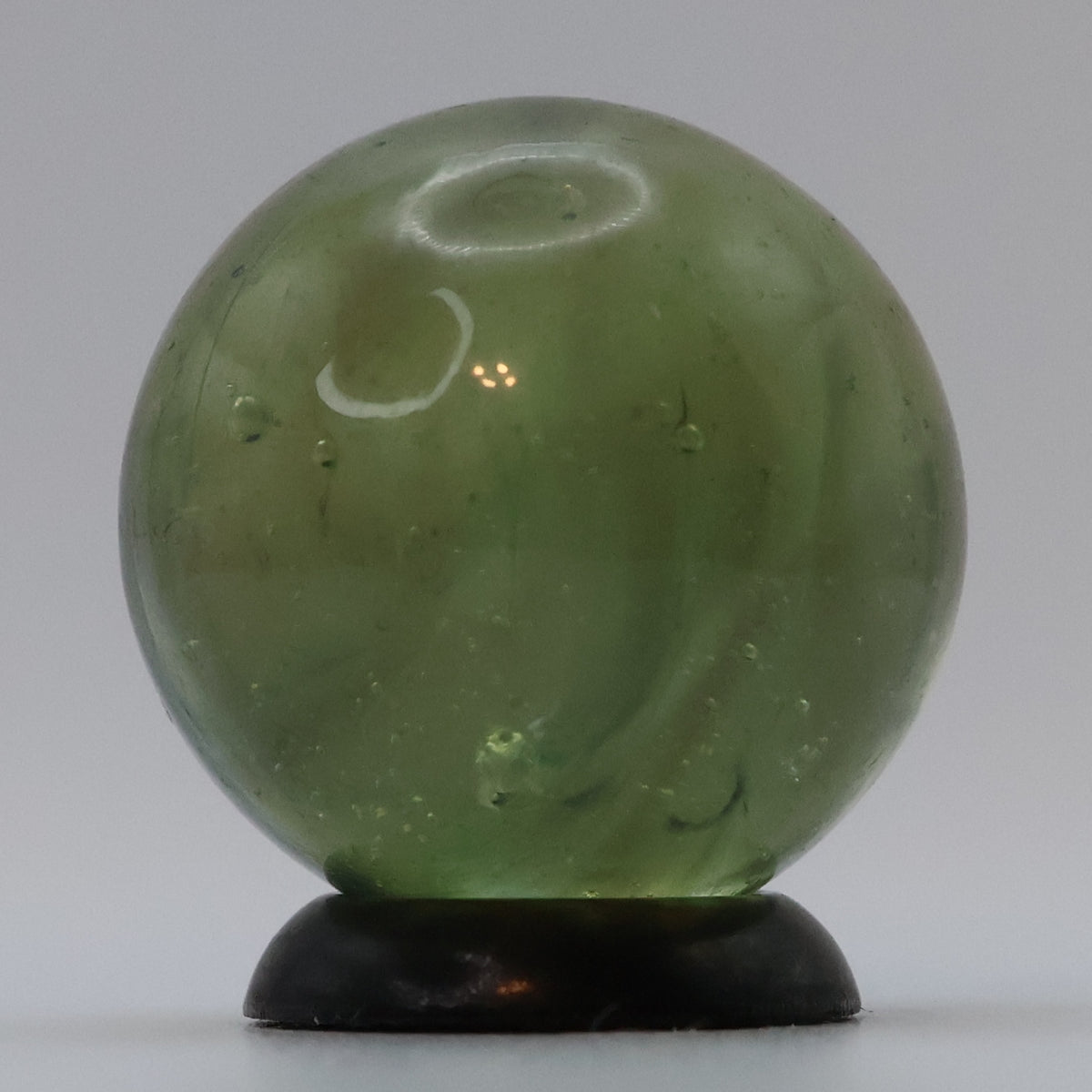 11/16" Translucent Swirl Marble URANIUM NM