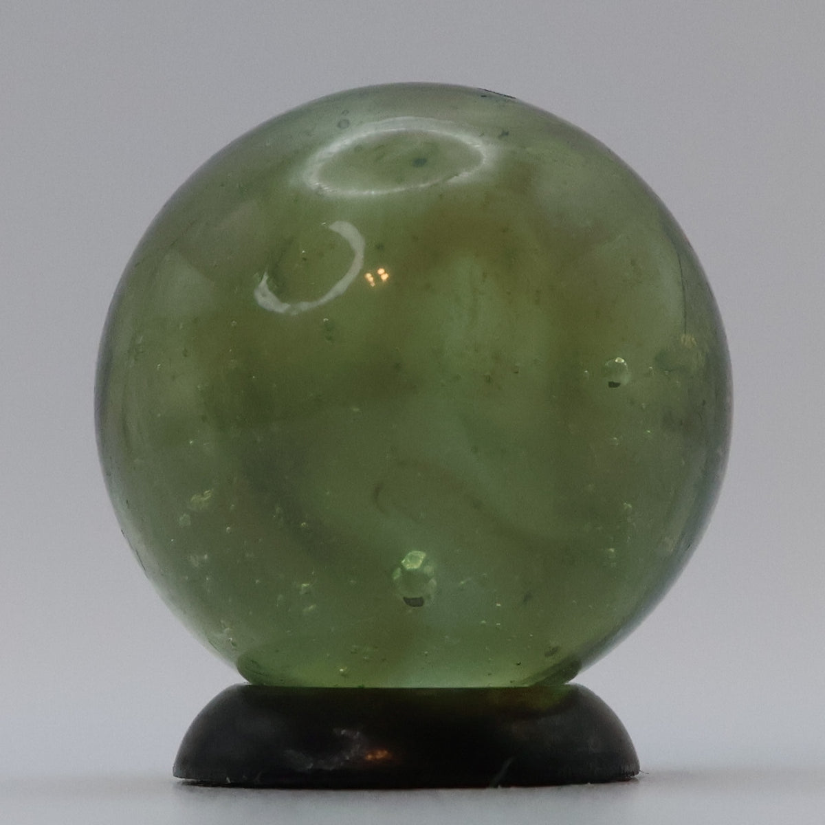 11/16" Translucent Swirl Marble URANIUM NM