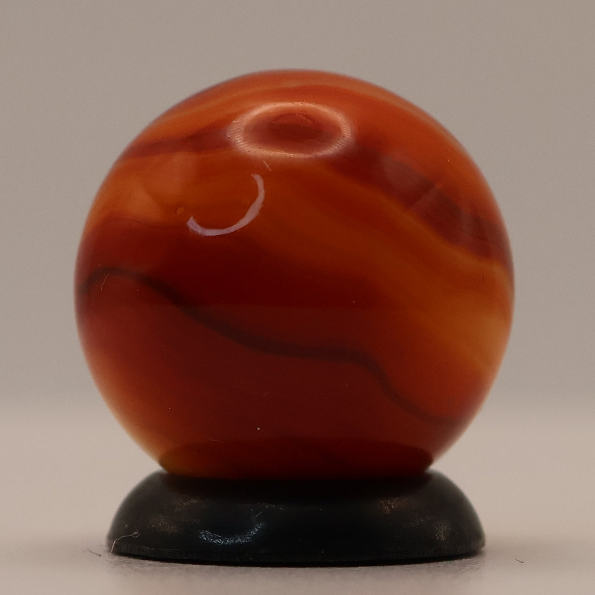 Gorgeous coloring! 5/8" Red Patch Marble M-