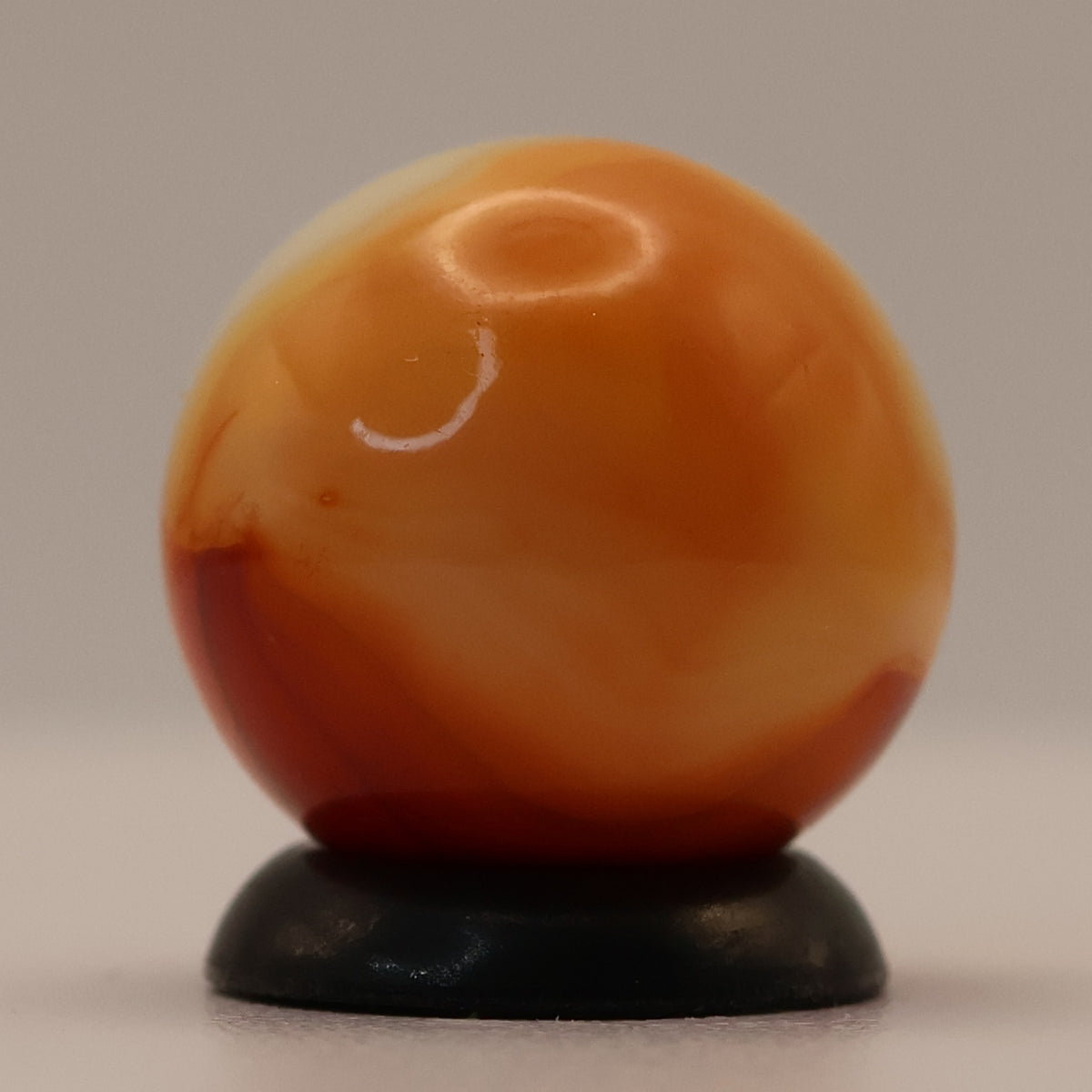 Gorgeous coloring! 5/8" Red Patch Marble M-