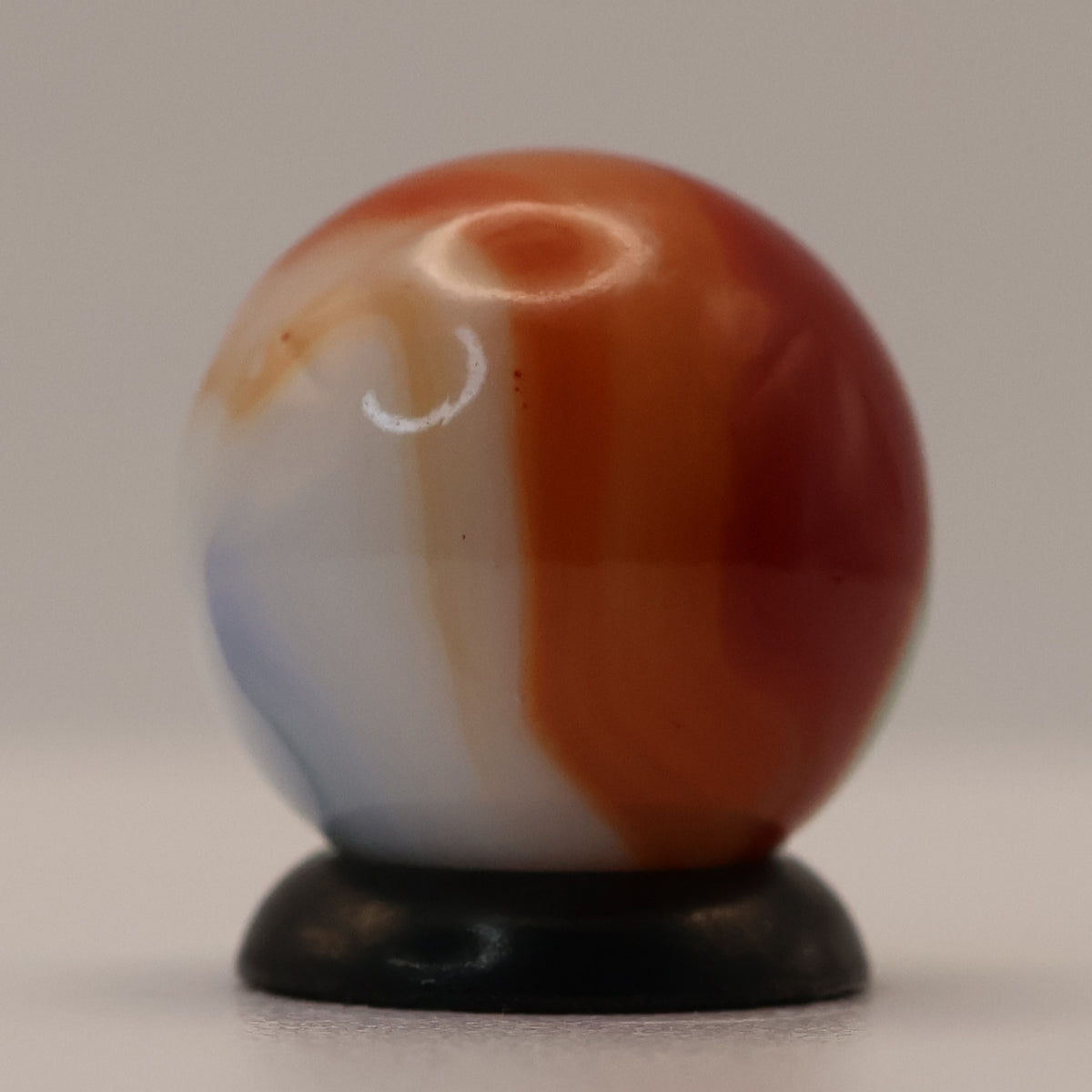 5/8" Vitro Agate drippy PARAKEET Marble MINT