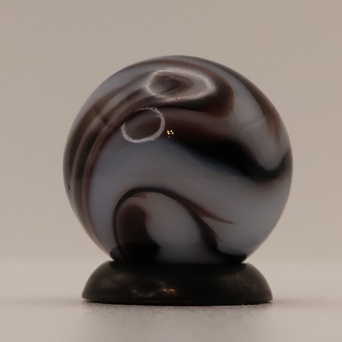 5/8" Deep Purple Slag Marble MINT