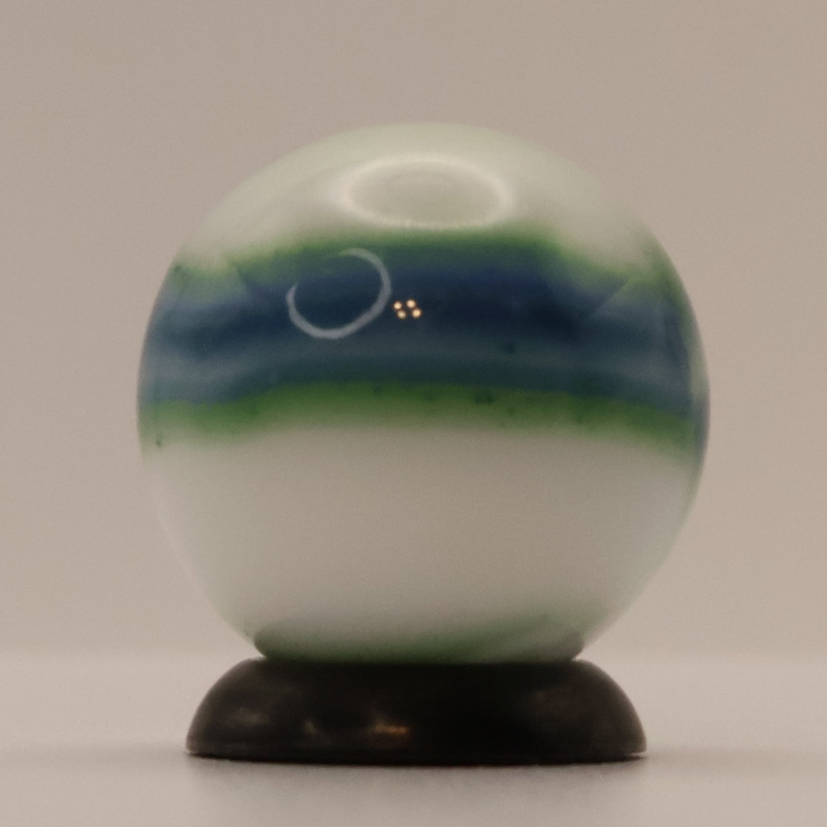 5/8" Marble King Blue & Green Aventurine NM+