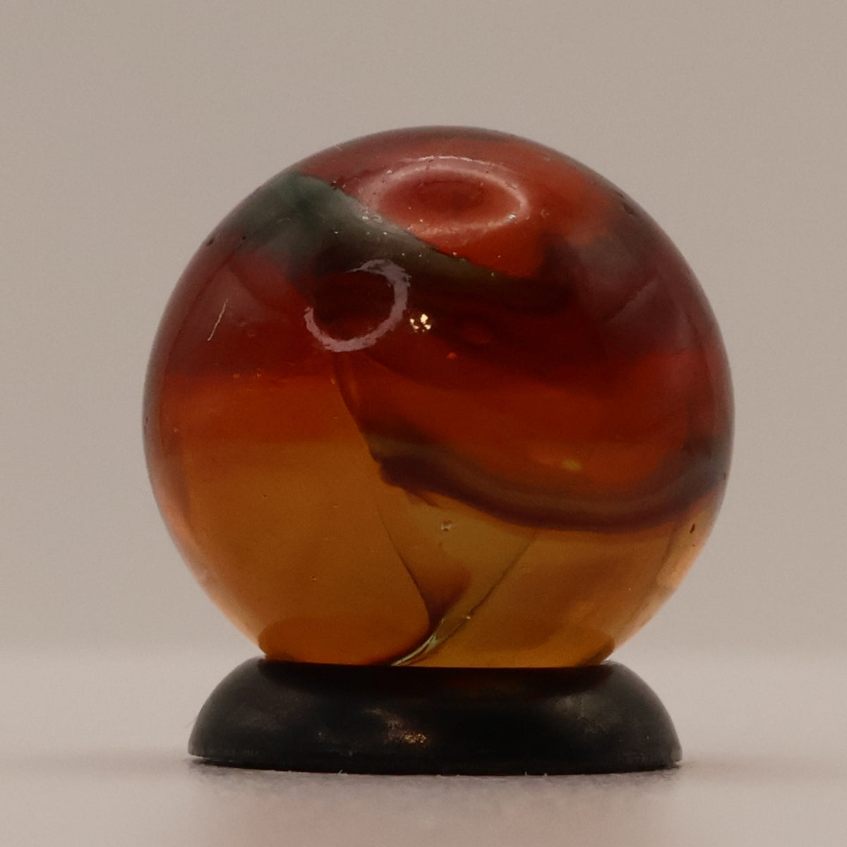 5/8' Peltier NLR Rainbo Deep Burnt Sunset Clear Base M-