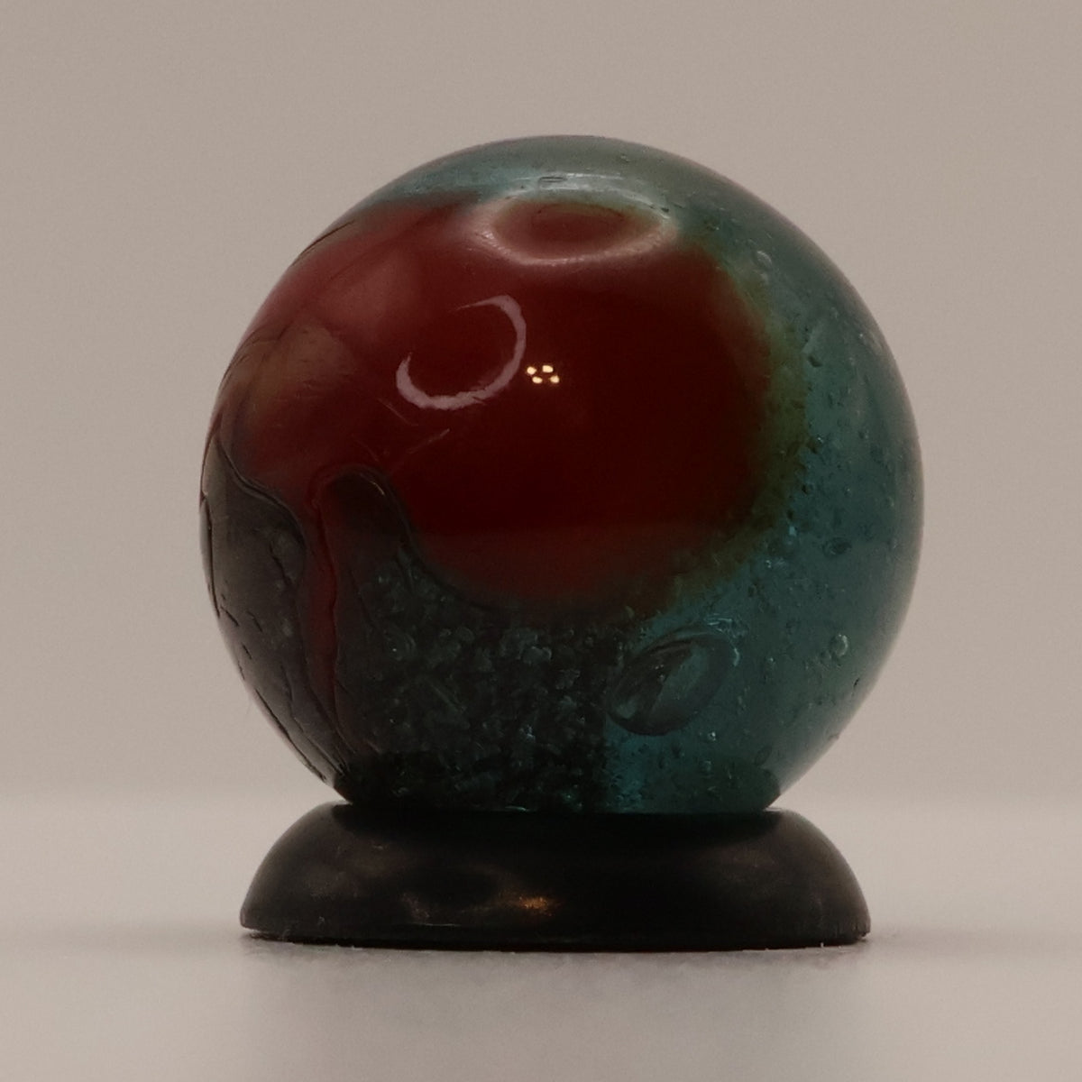 9/16" Peltier Rainbo Swirl Great Colors! MINT-