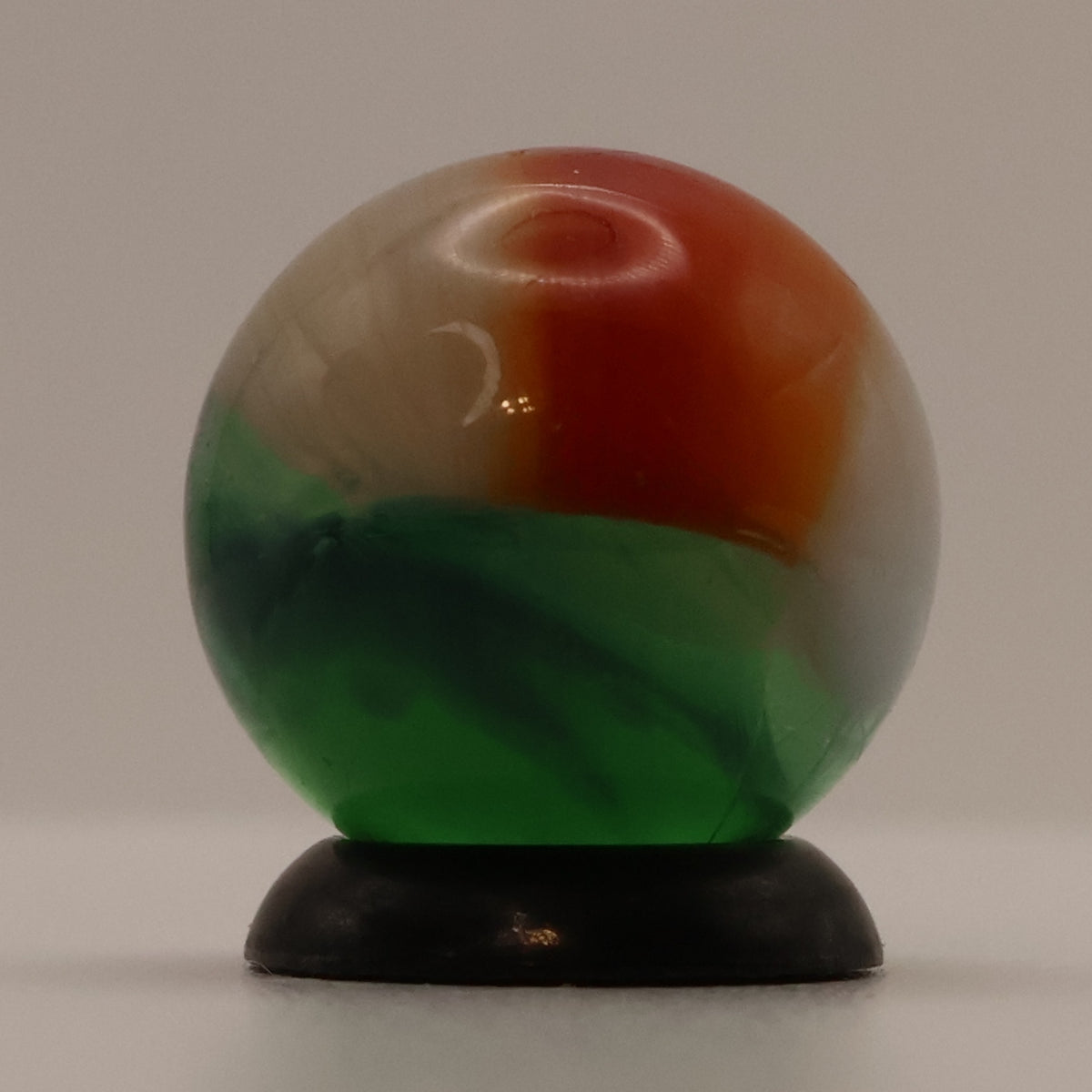 5/8" Vitro Agate Helmet Marble Green M-