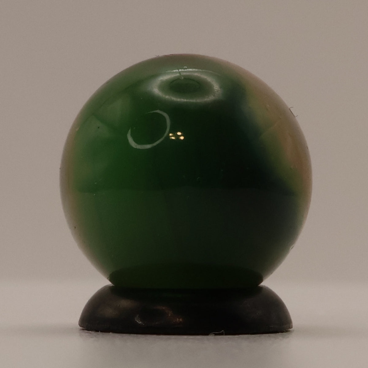 5/8" Vitro Agate Helmet Marble Green M-