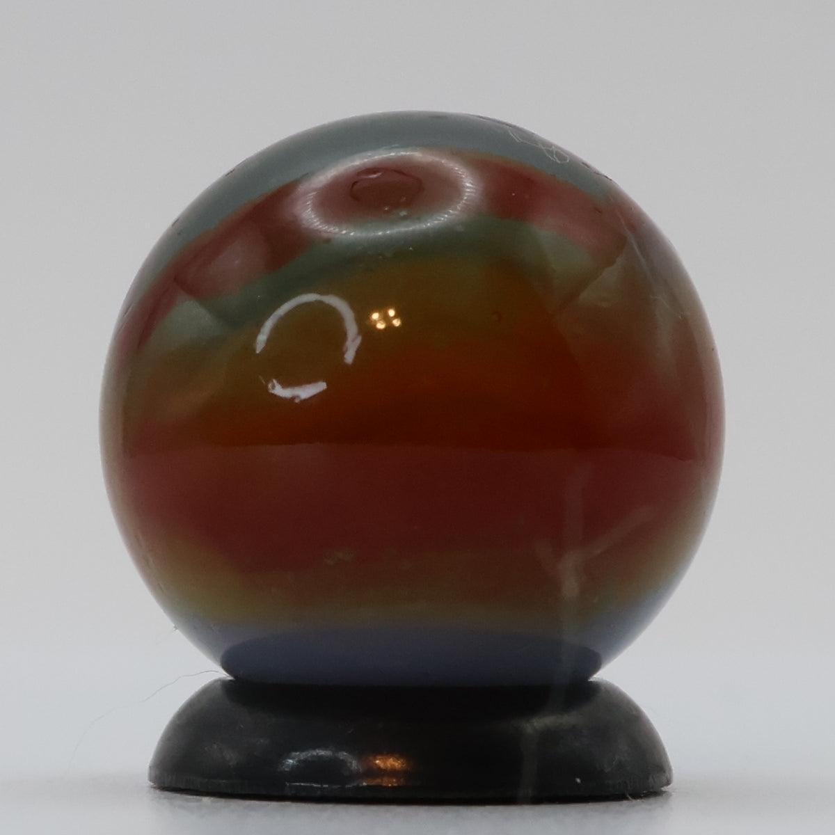 5/8" Peltier Rainbo Translucent Marble MINT
