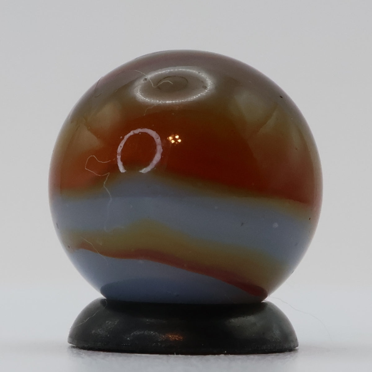 5/8" Peltier Rainbo Translucent Marble MINT