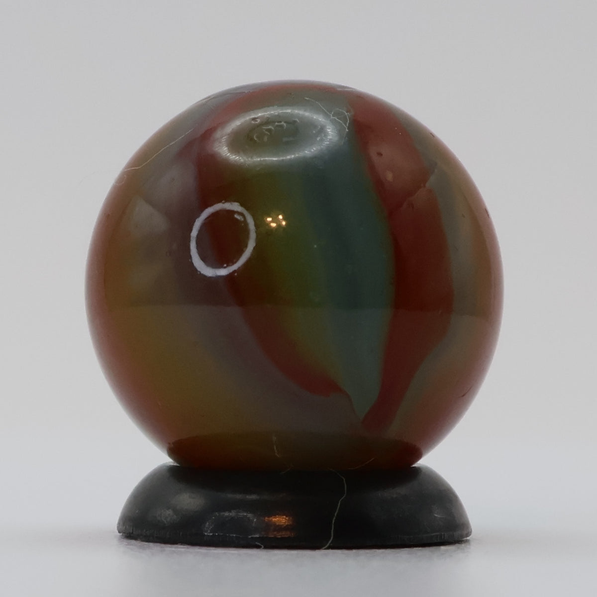 5/8" Peltier Rainbo Translucent Marble MINT