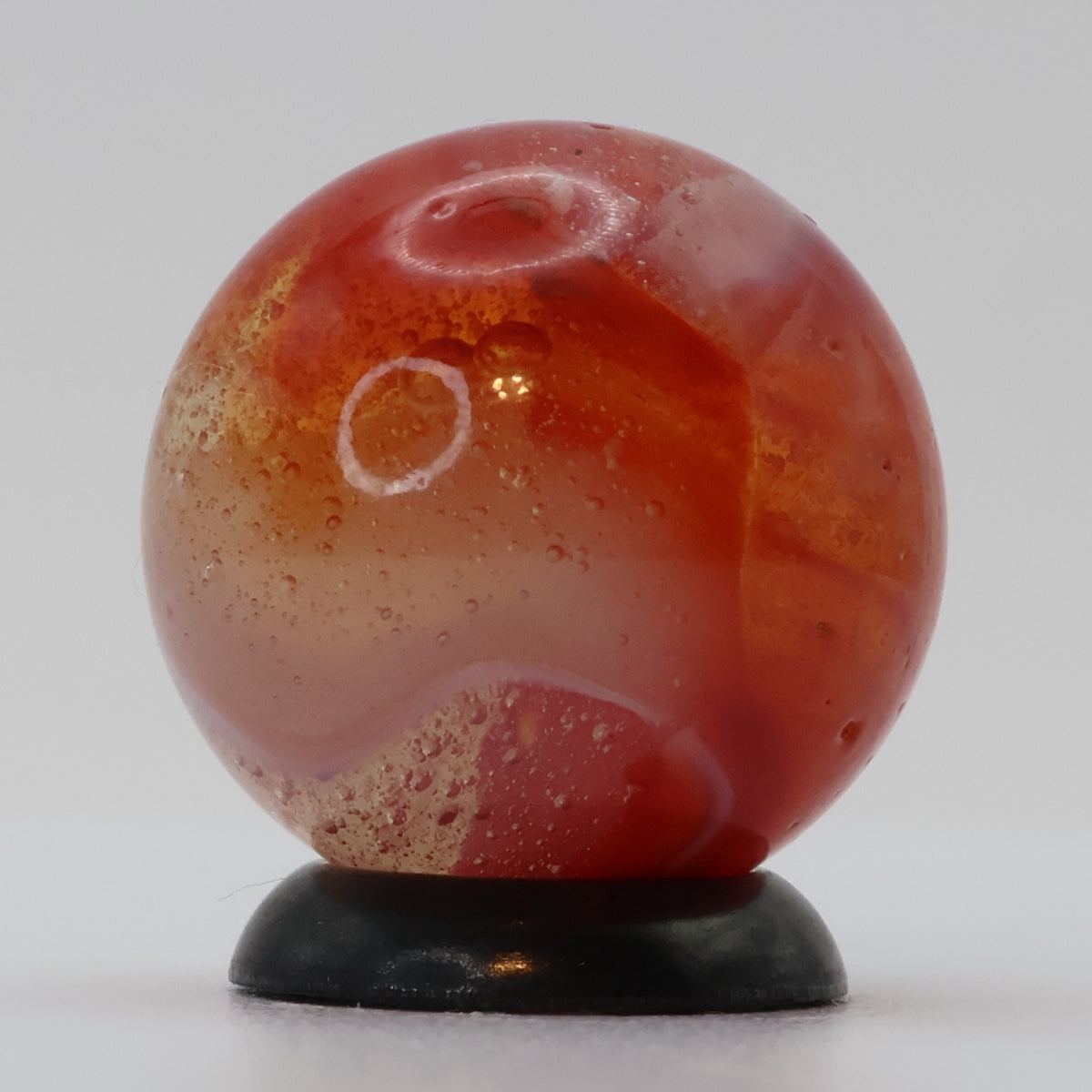 11/16" Bubbly Peltier Rainbo Sunset Marble M-