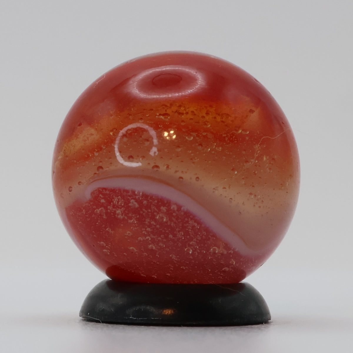 11/16" Bubbly Peltier Rainbo Sunset Marble M-