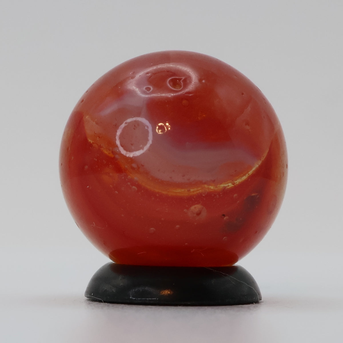 11/16" Bubbly Peltier Rainbo Sunset Marble M-