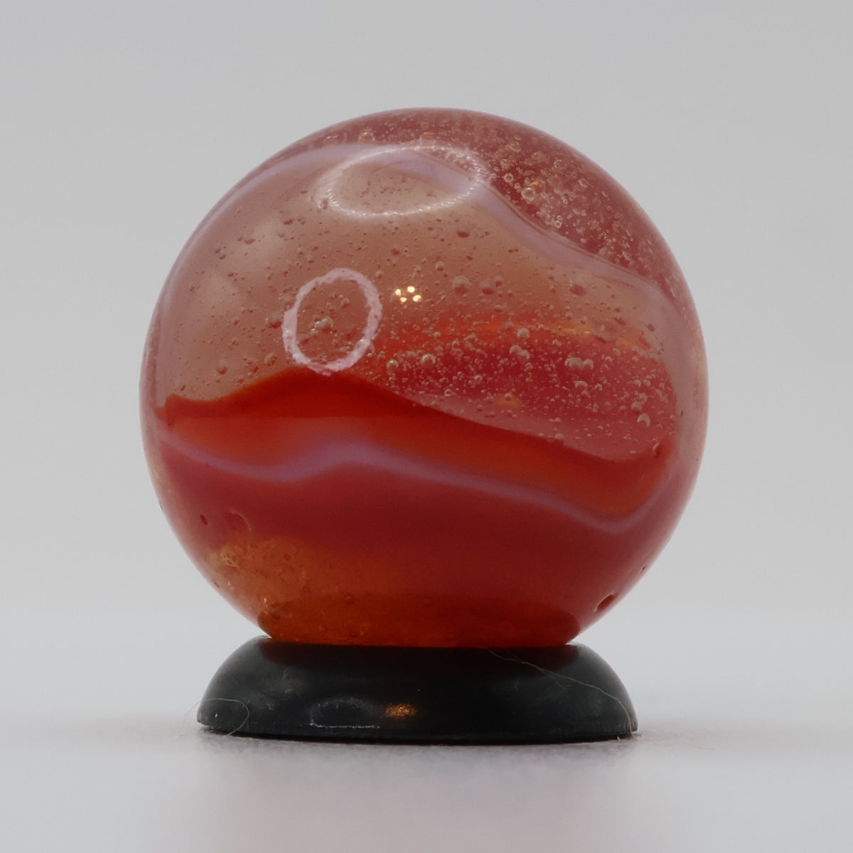 11/16" Bubbly Peltier Rainbo Sunset Marble M-