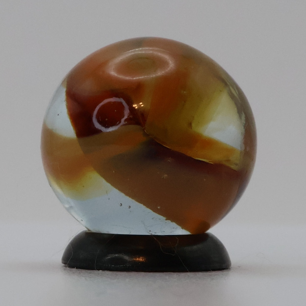 5/8" Peltier Rainbo Clear Based Marble M-